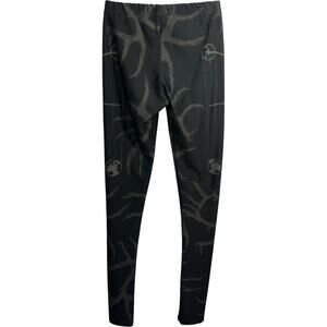 Archery Bow‎ Print Leggings XS CamoGirl Outdoors Elastic Waist Black Huntcore